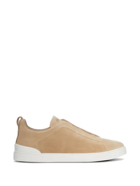 Zegna leather sneakers