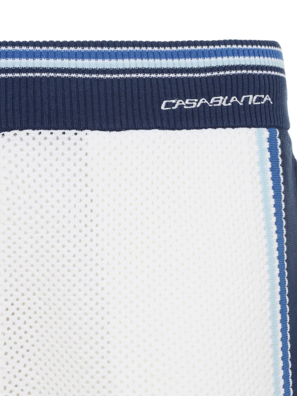 Casablanca Shorts met mesh Wit