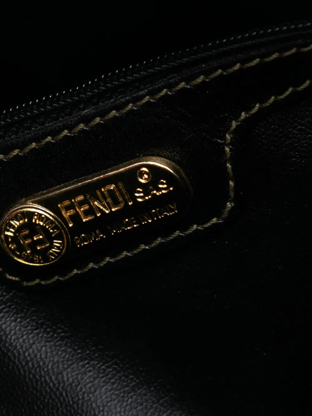 20th Century Pequin Coated Canvas Dome Satchel