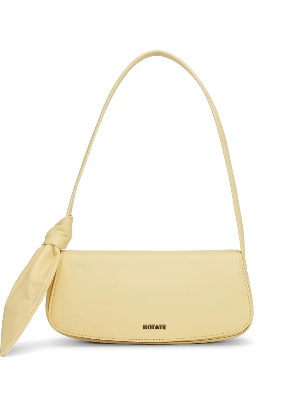 ROTATE BIRGER CHRISTENSEN knot-strap shoulder bag - Giallo