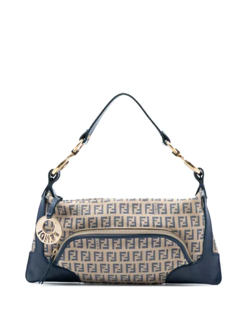 Fendi Pre-Owned 2000-2010 Zucchino Canvas Chef Pocket shoulder bag