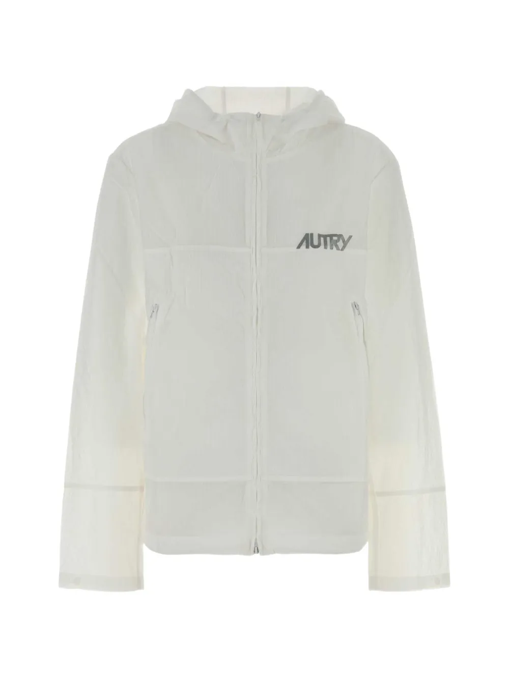 Autry zip-up ripstop jacket - Weiß