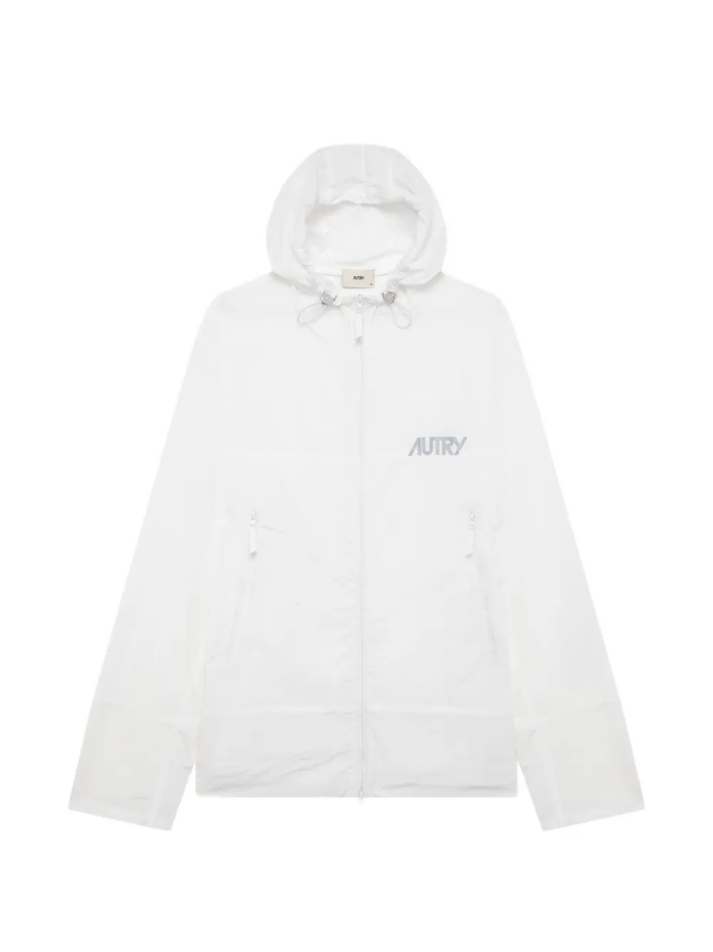 Autry Ripstop jack met rits Wit