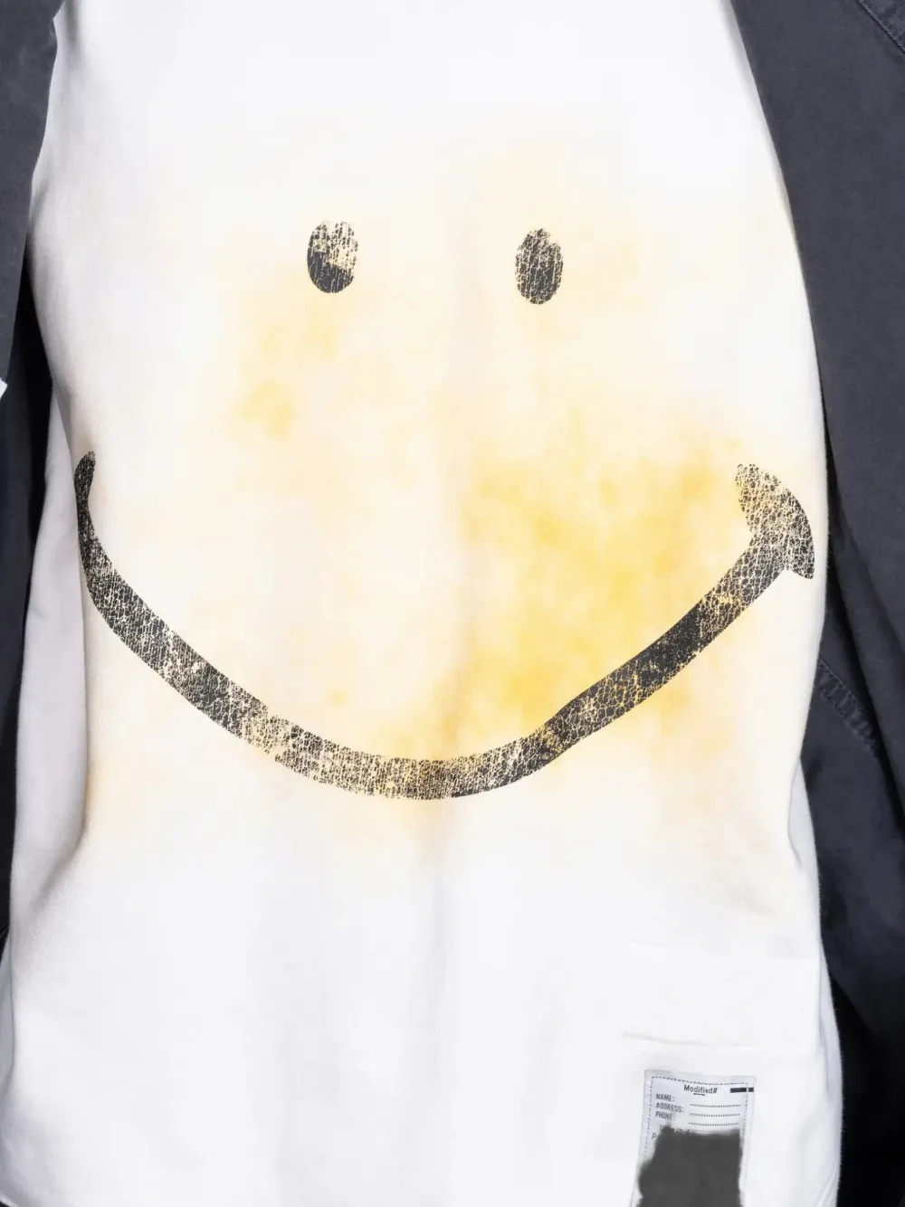 Maison MIHARA YASUHIRO Trui met print Beige