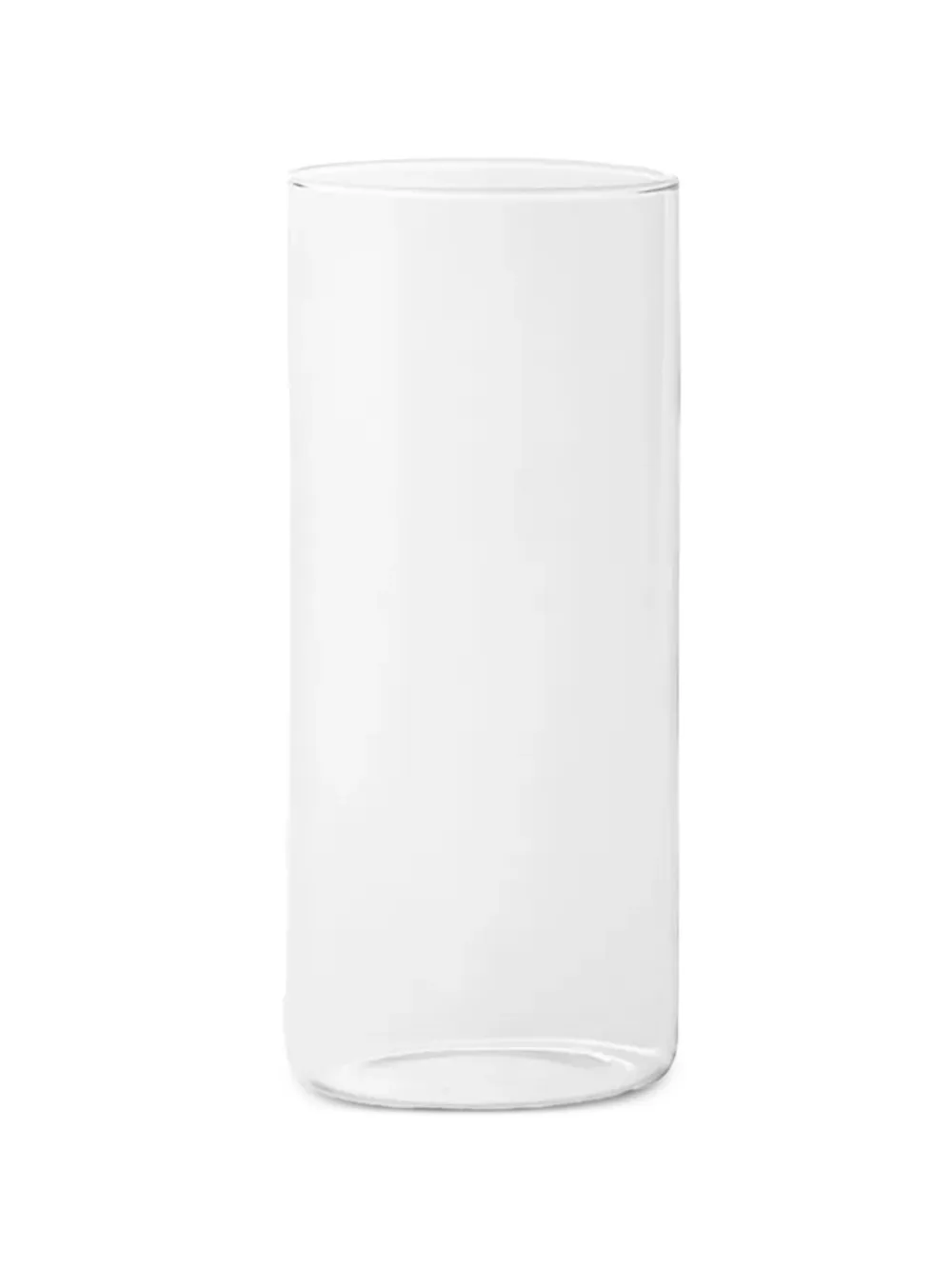 knindustrie Lime cylindrical-shape glasee (set of six) - Bianco