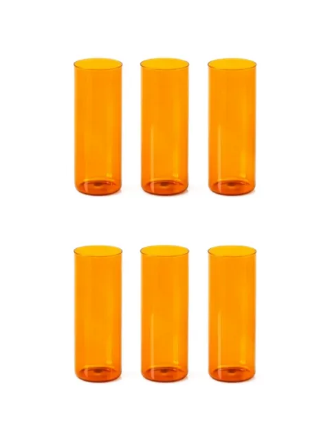 knindustrie long glasses (set of six)