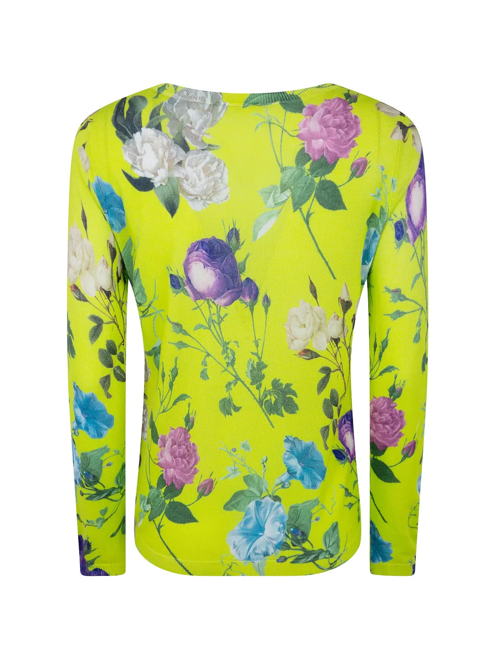  In Bed With You Floral-print Sweater - Yellow 