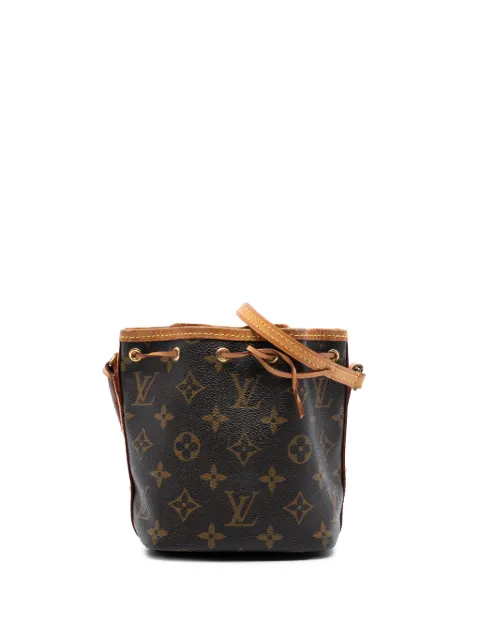 Louis Vuitton Pre-Owned bolsa bucket Noe nano con monograma 2017