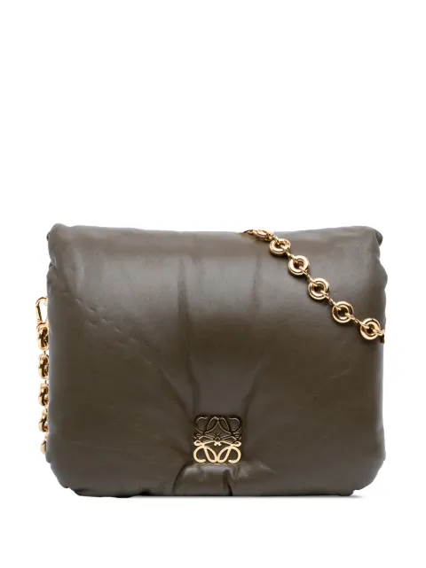 Loewe Pre-Owned 2021-2026 Shiny Lambskin Goya Puffer Bag shoulder bag