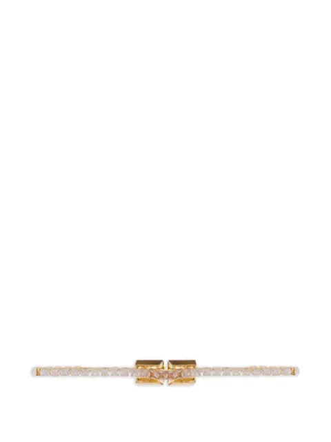 Elisabetta Franchi rhinestones-embellishment necklaces