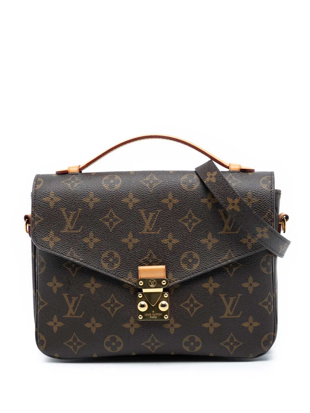 Louis Vuitton Pre-Owned 2017 Monogram Pochette Metis satchel - Marrone
