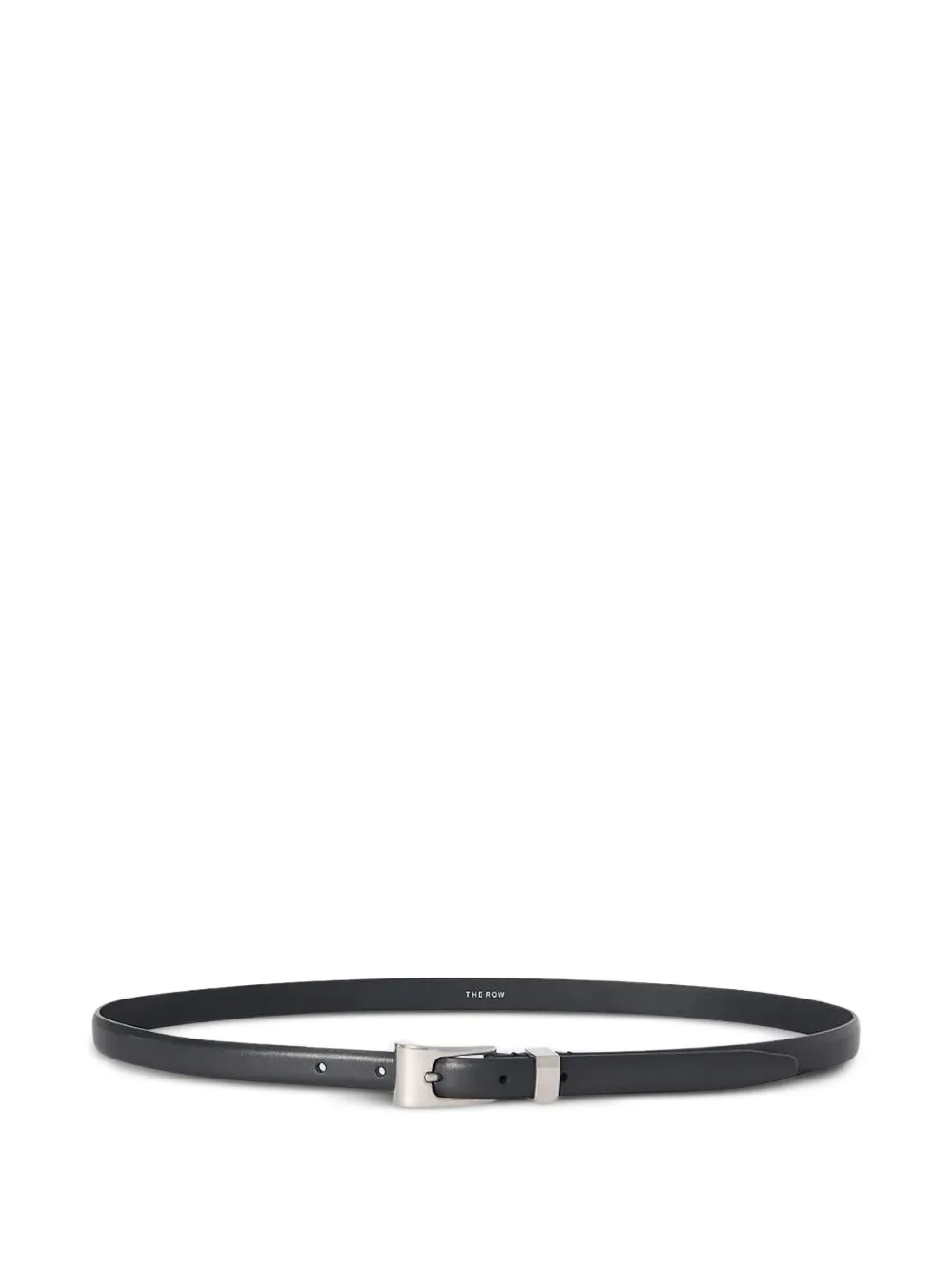 The Row Downtown leather belt - Nero