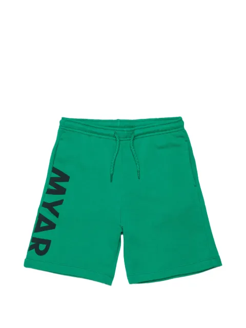 MYAR KIDS bermudas con cordones en la pretina y logo estampado