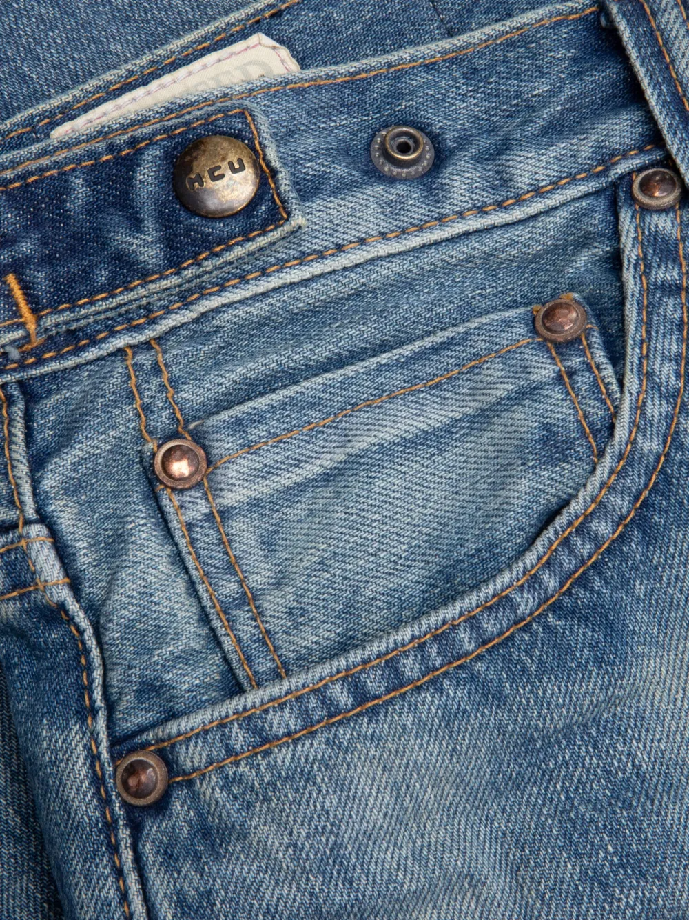  Mastercraft Union Straight Jeans - Blue 