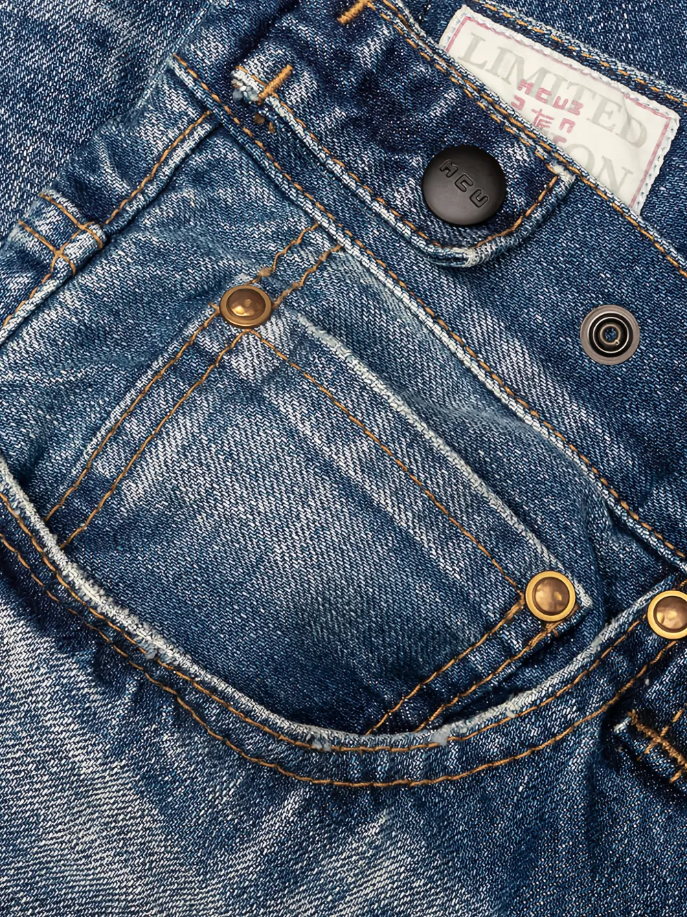 Mastercraft Union Relaxed jeans Blauw