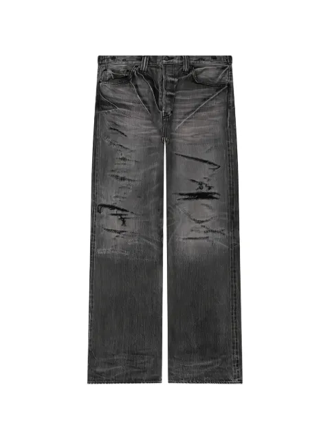 Mastercraft Union Kumori repaired relaxed jeans