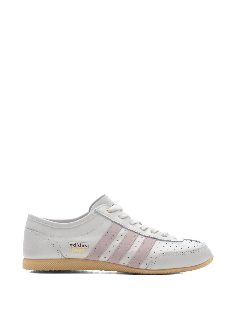 adidas striped perforated sneakers - Bianco