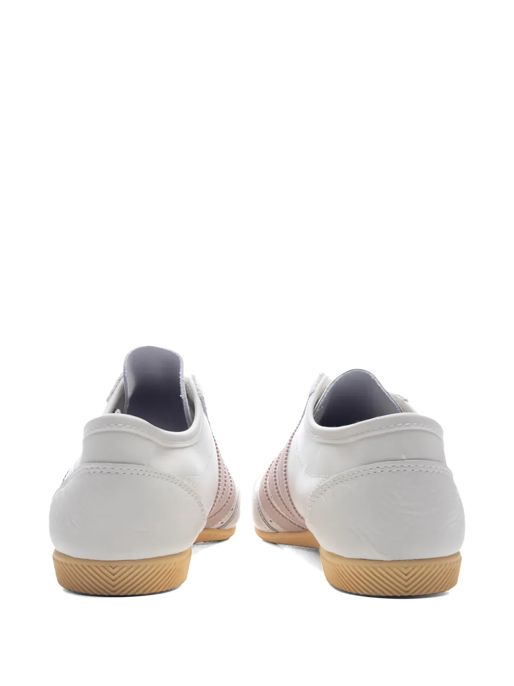 adidas Gestreepte geperforeerde sneakers Wit