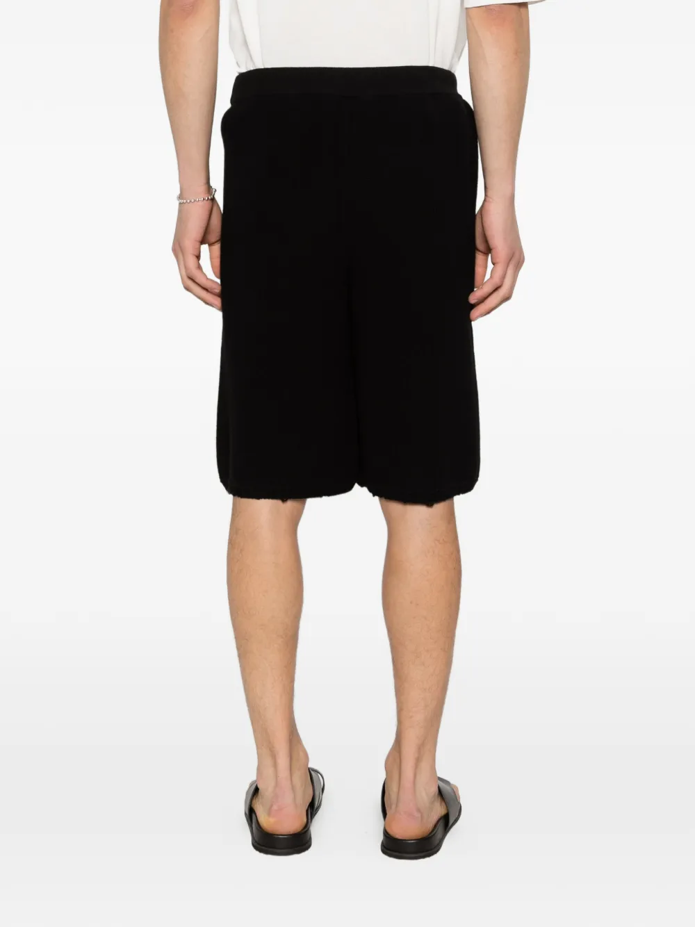 Laneus Shorts met trekkoord Zwart