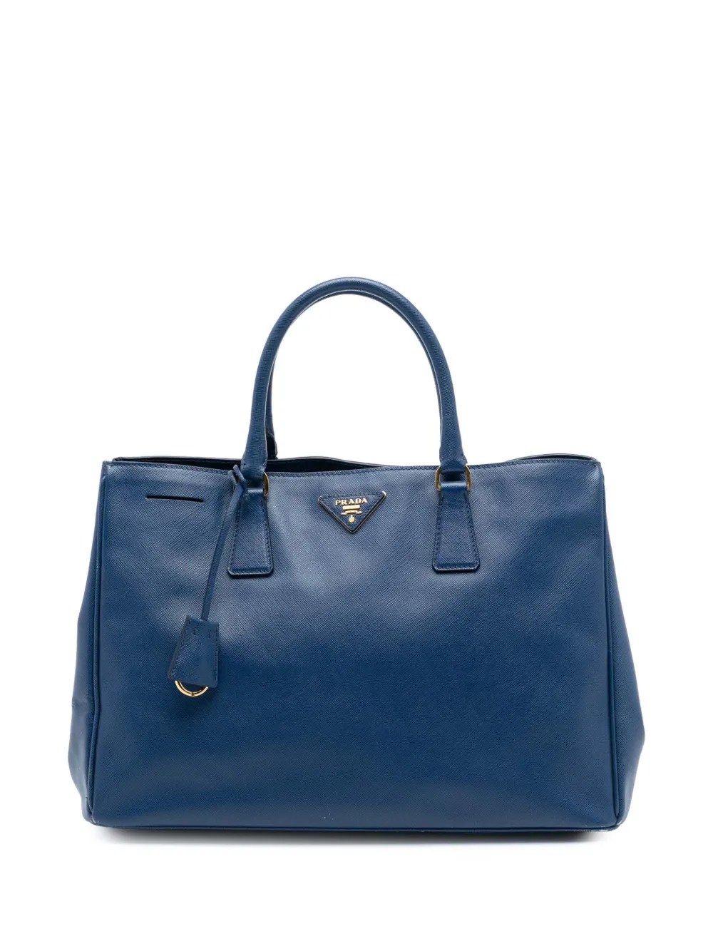 Prada Pre-Owned 2010-2025 Large Saffiano Lux Galleria tote bag - Blu