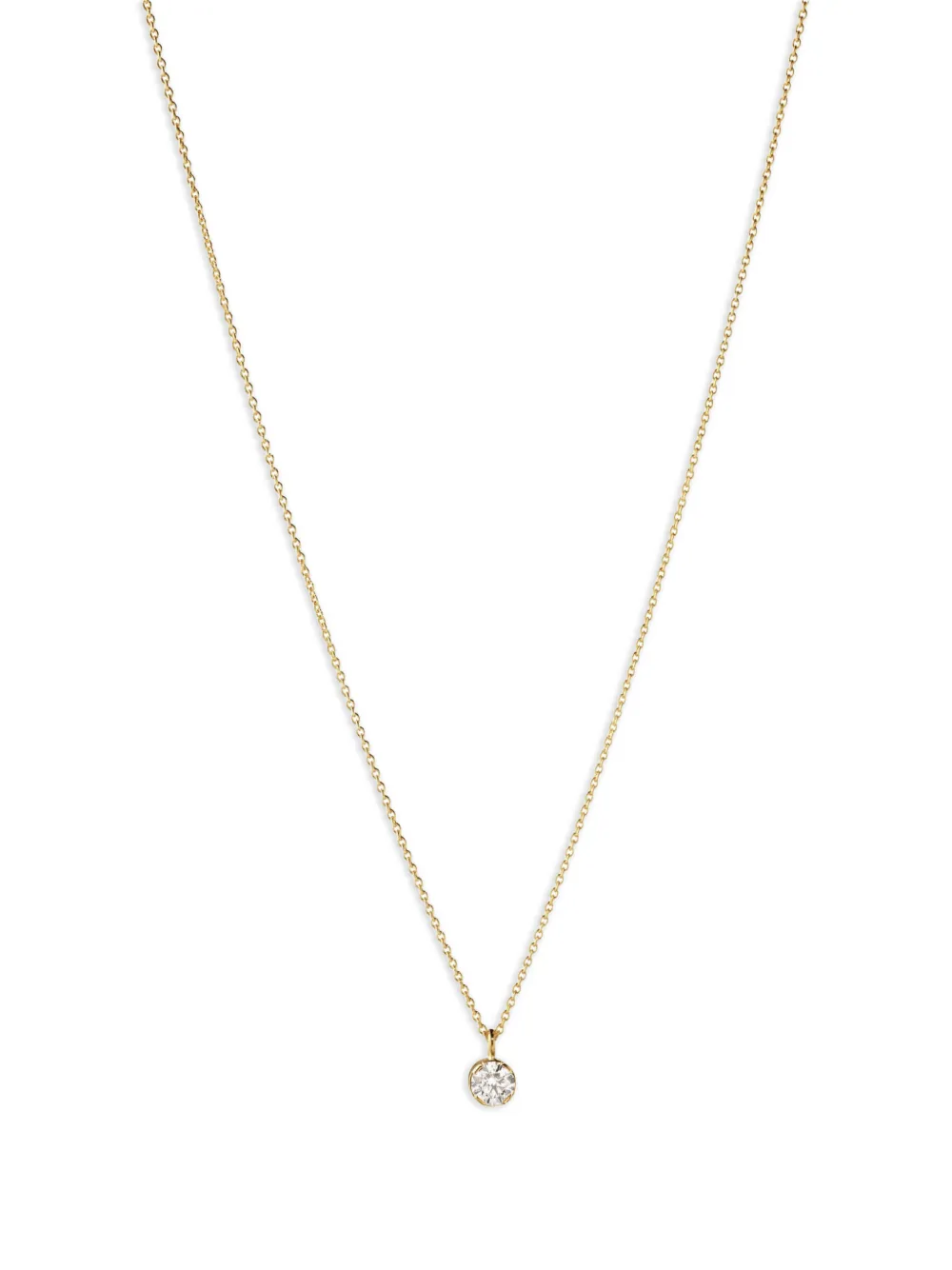 Sophie Bille Brahe Lily Diamant Simple Halskette mit Diamanten - Gold