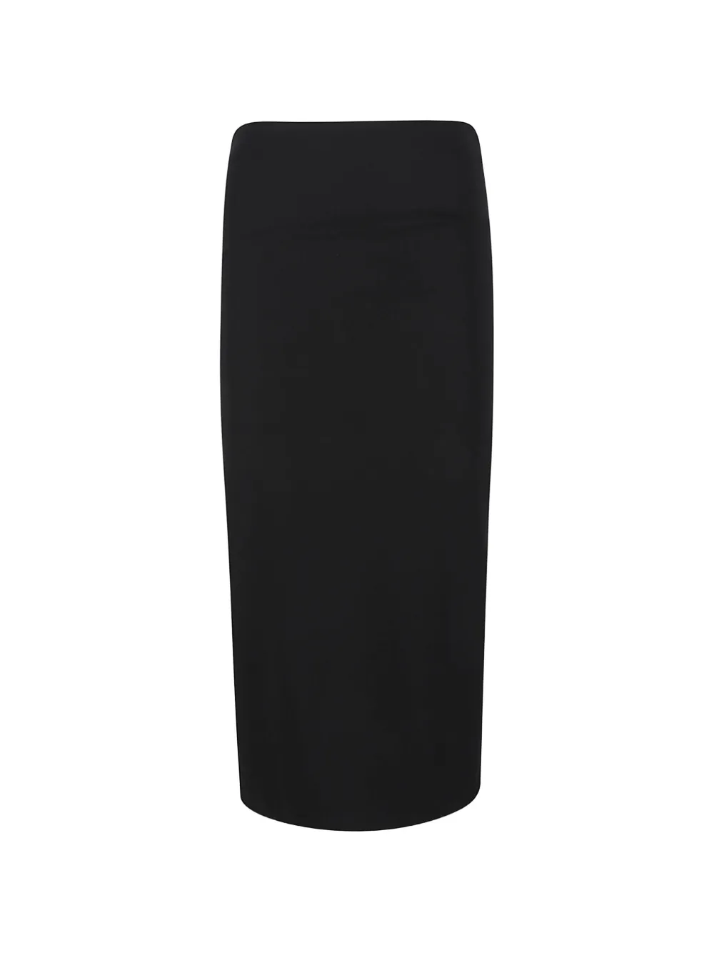 Max Mara Zip-fastening Midi Skirt In Black