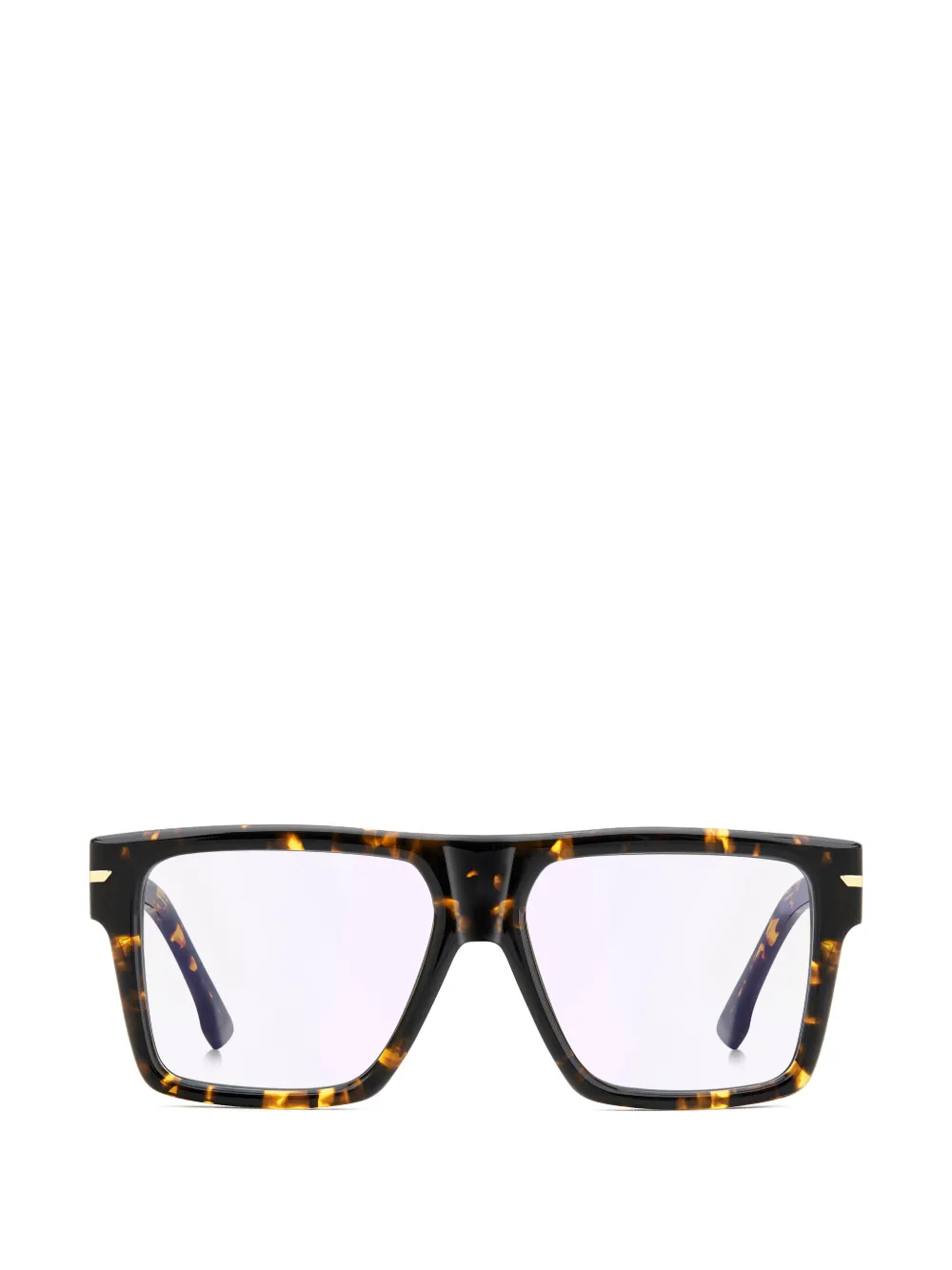Victoria Beckham Eyewear square-frame glasses - Marrone