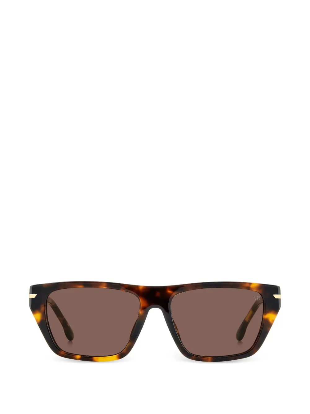 Victoria Beckham Eyewear square-frame sunglasses - Marrone
