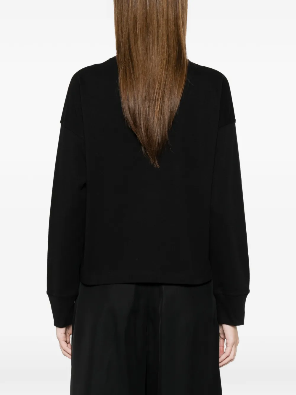 'S Max Mara Rugiada sweater met logo Zwart