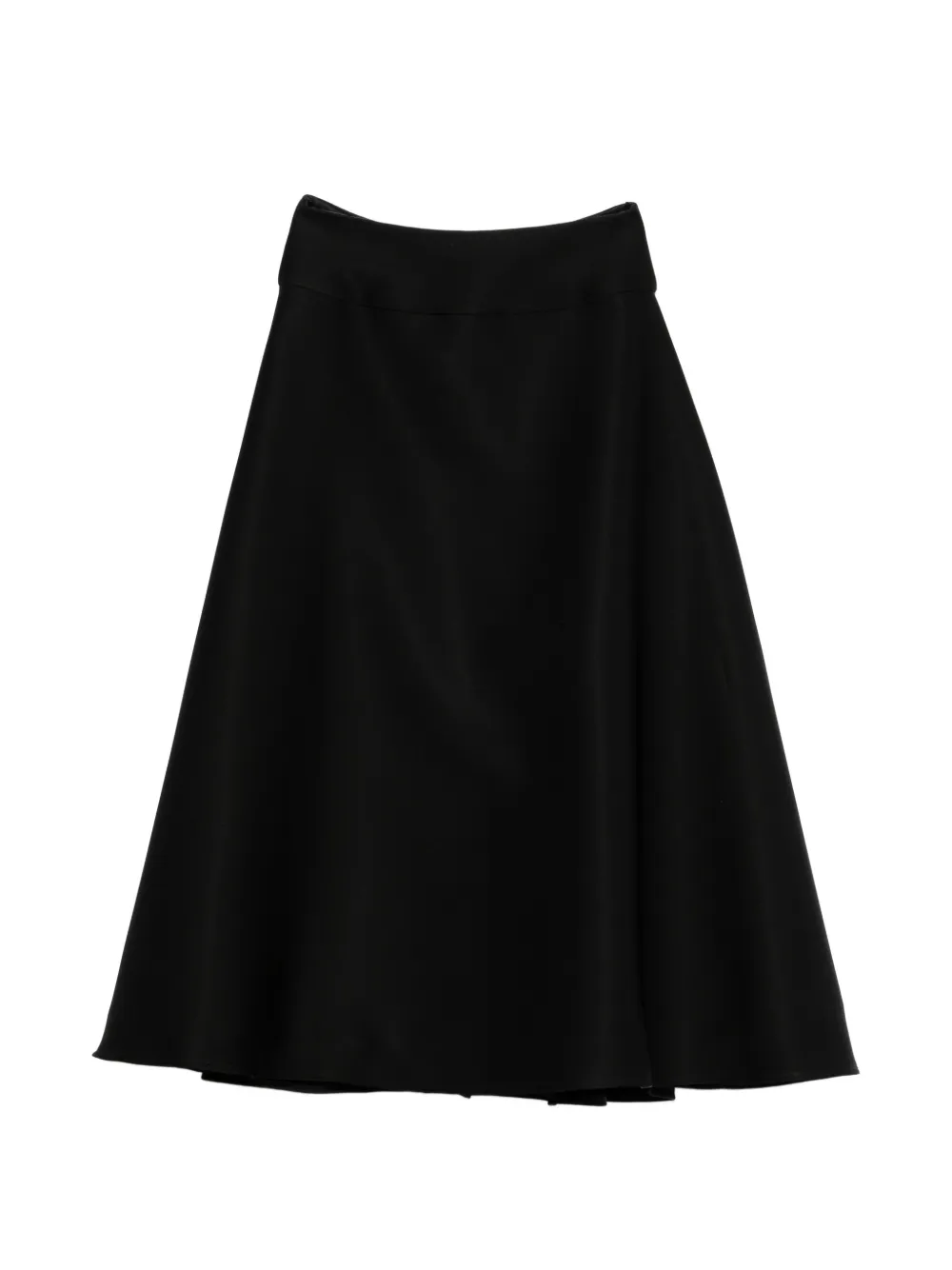 David Koma A-line midi skirt - Nero