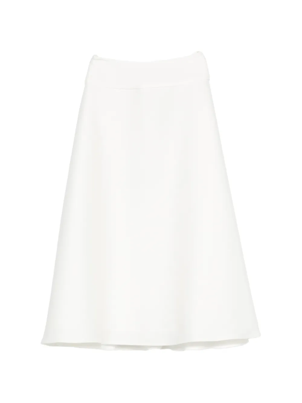 David Koma A-line midi skirt - Bianco