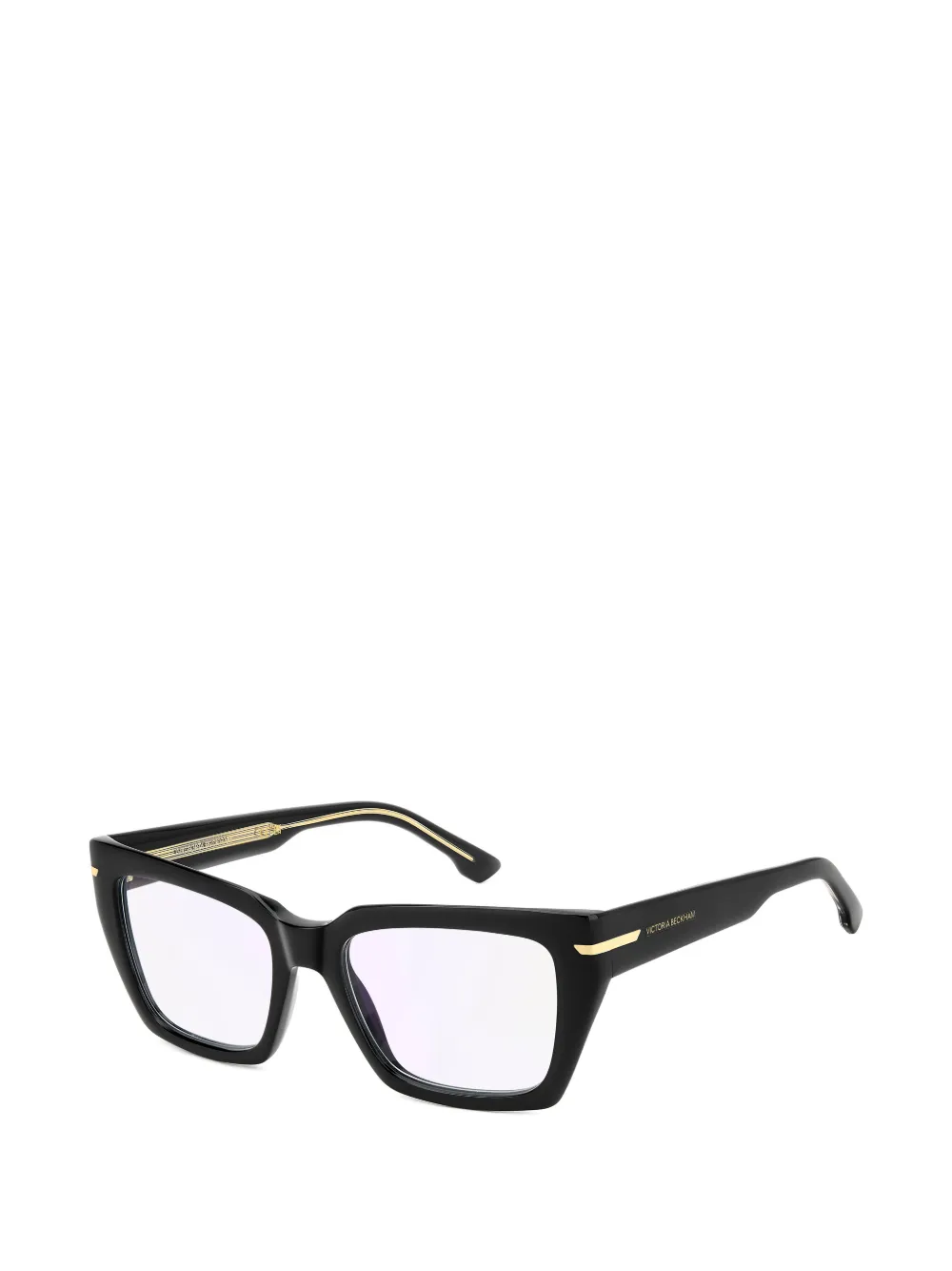  Victoria Beckham Eyewear Cat-eye Glasses - Black 