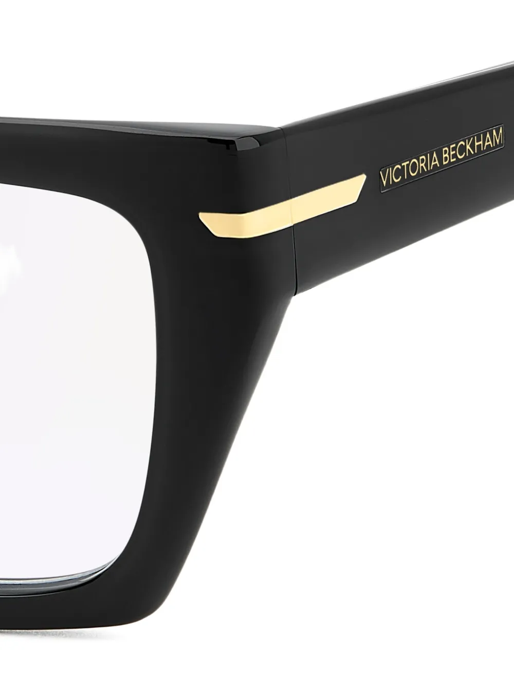 Victoria Beckham Eyewear Cat-eye Glasses - Black 