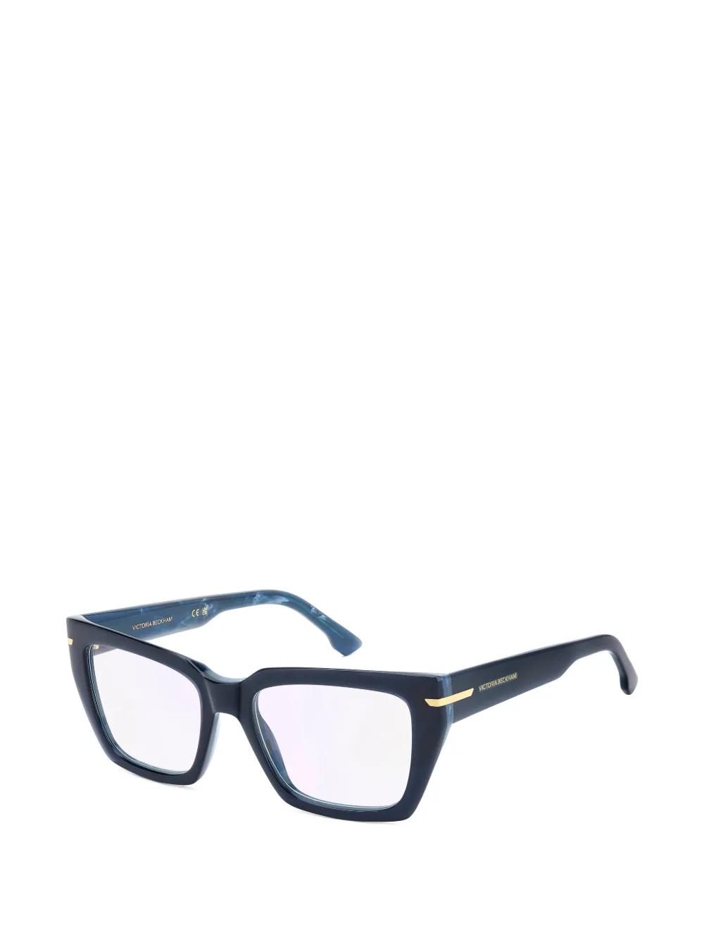 Victoria Beckham Eyewear Bril met vierkant montuur Blauw