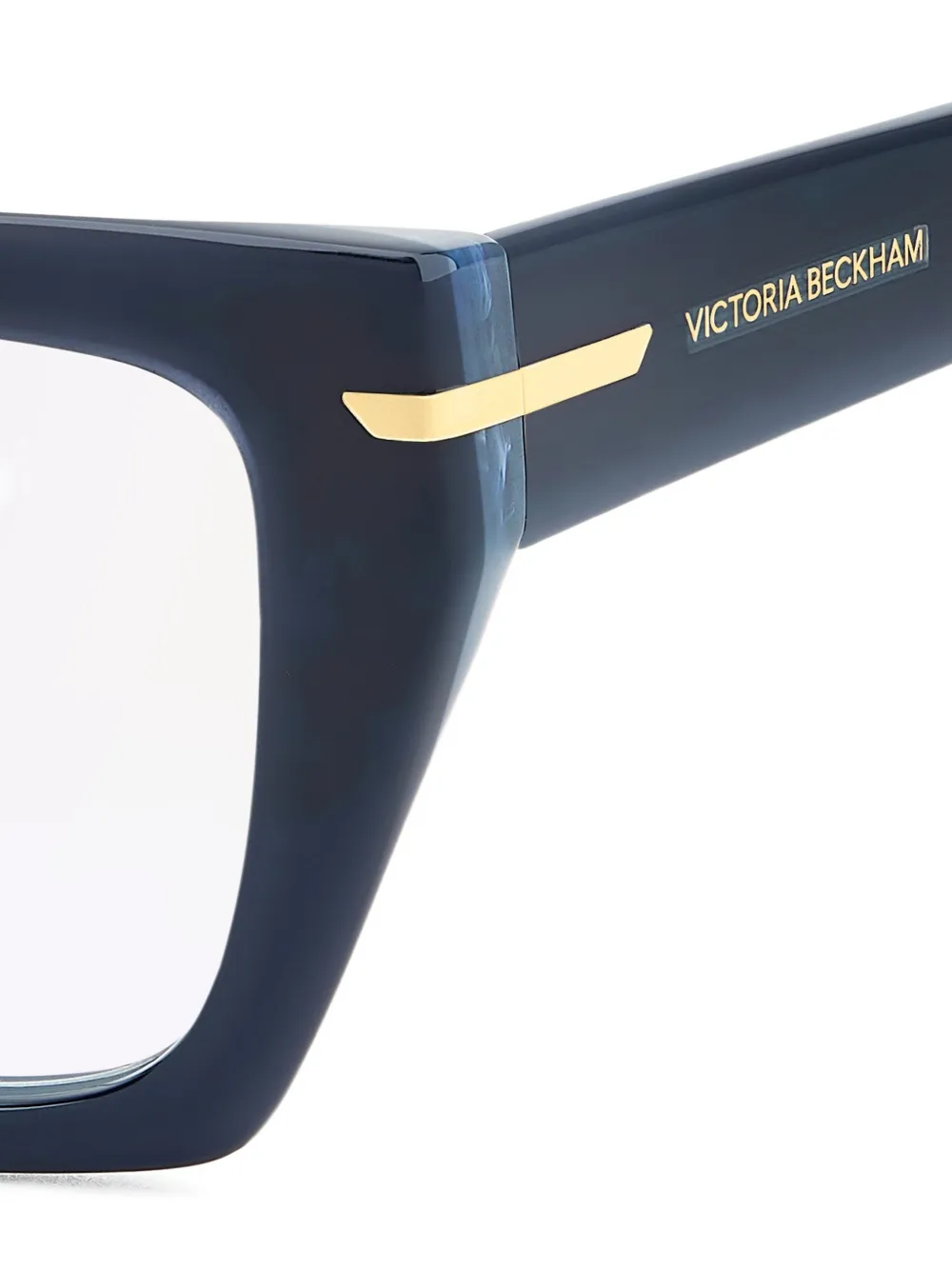 Victoria Beckham Eyewear Bril met vierkant montuur Blauw