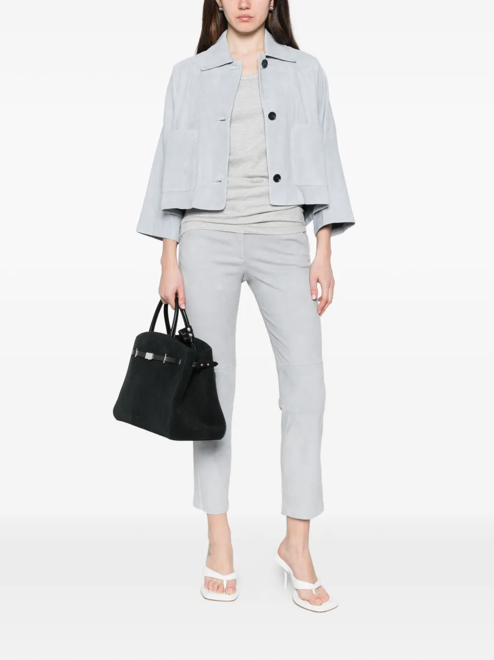  Arma Pocket Stretch Trousers - Blue 