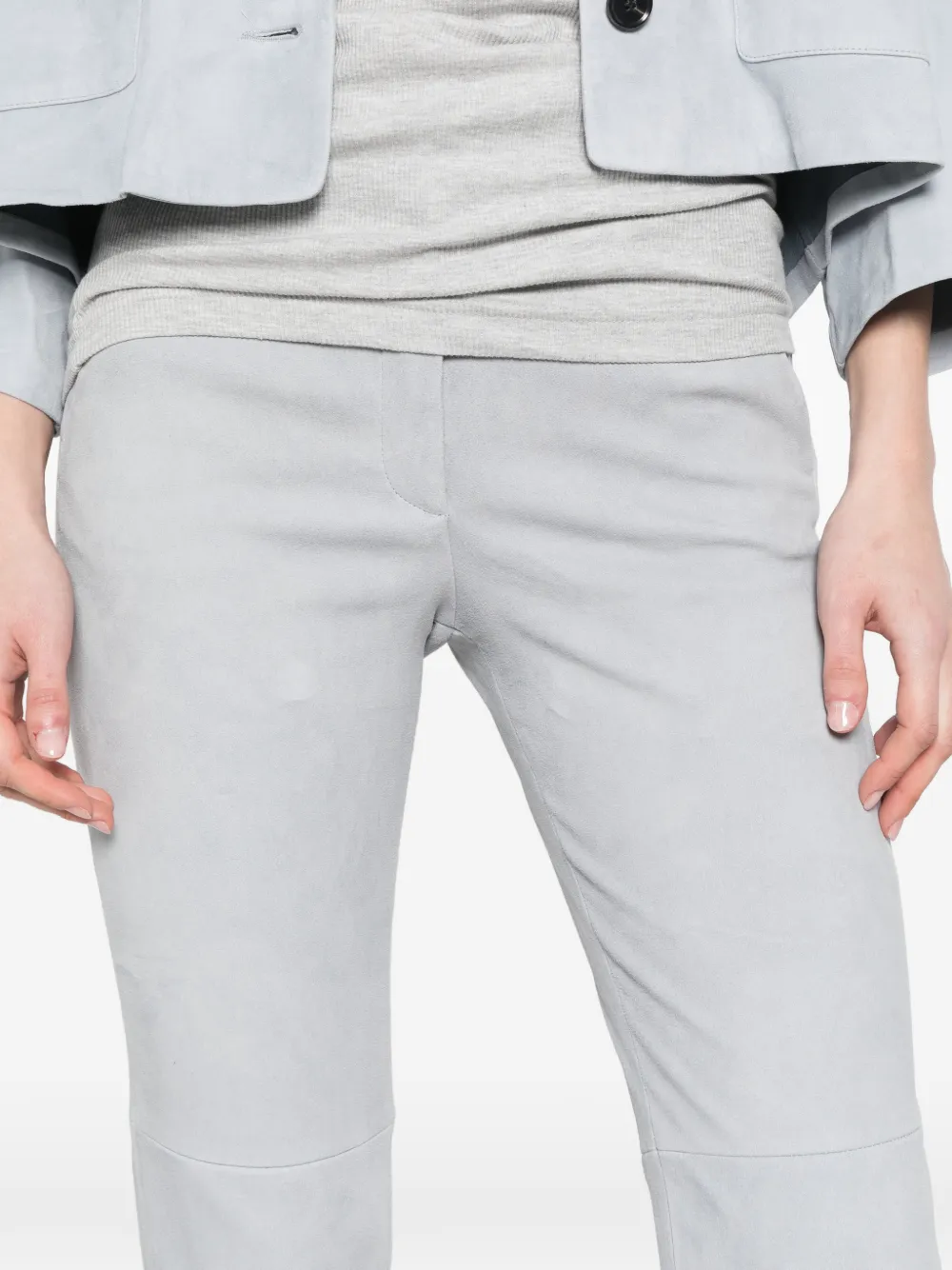 Arma Stretch broek met zak Blauw