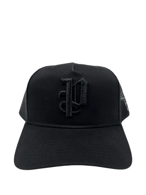 Purple Brand logo-embroidered trucker cap