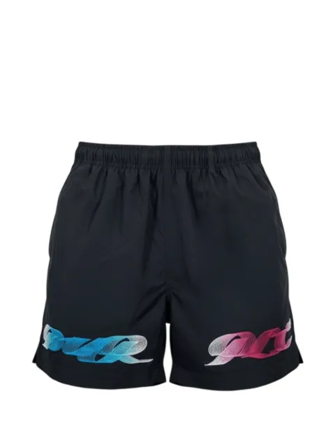 Purple Brand logo-print short
