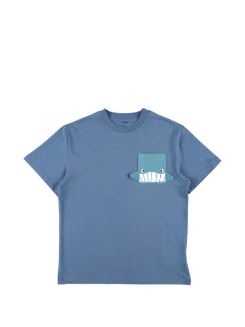 Stella McCartney Kids whale-appliqué T-shirt
