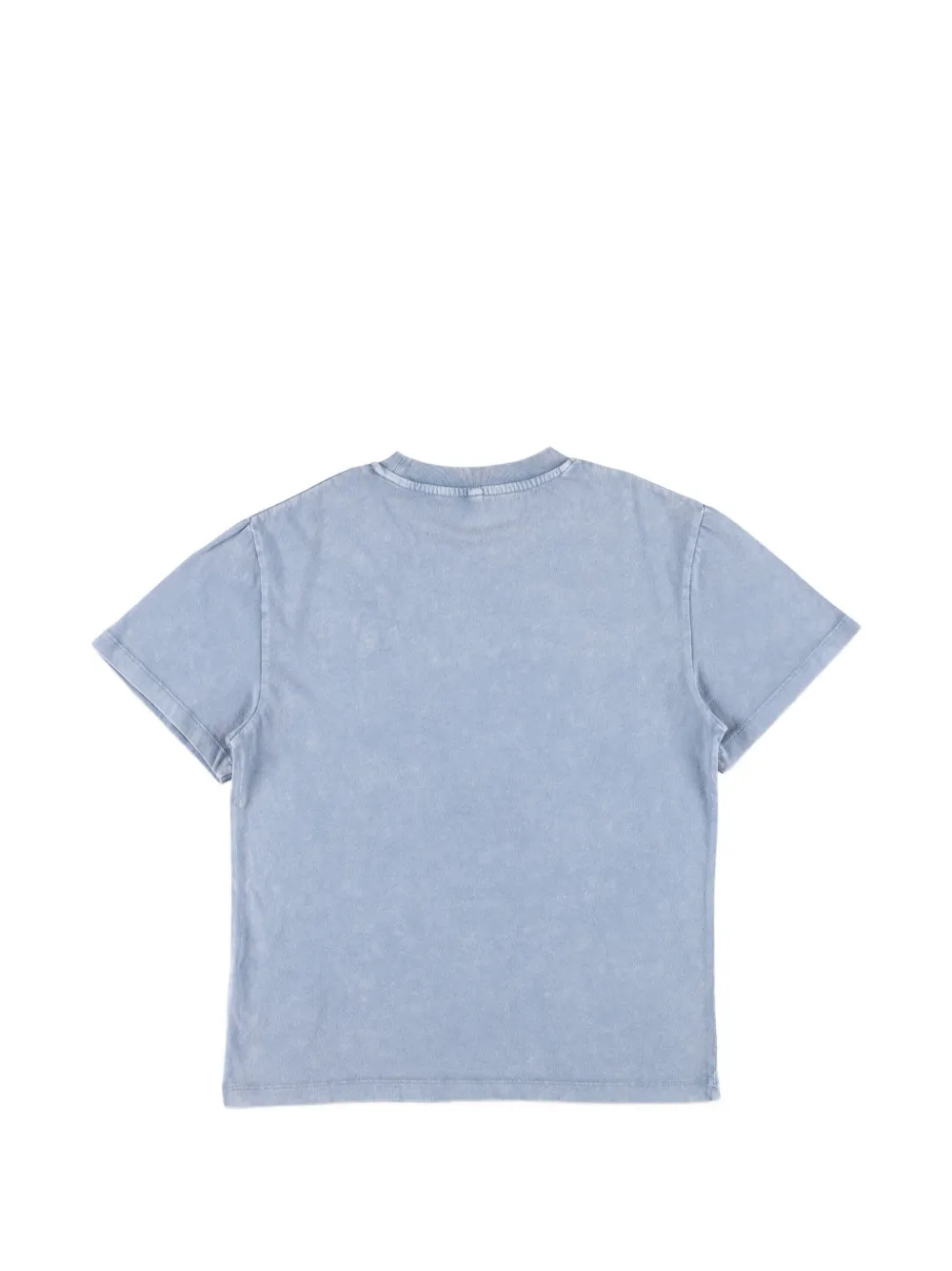 Stella McCartney Kids T-shirt met logo Blauw
