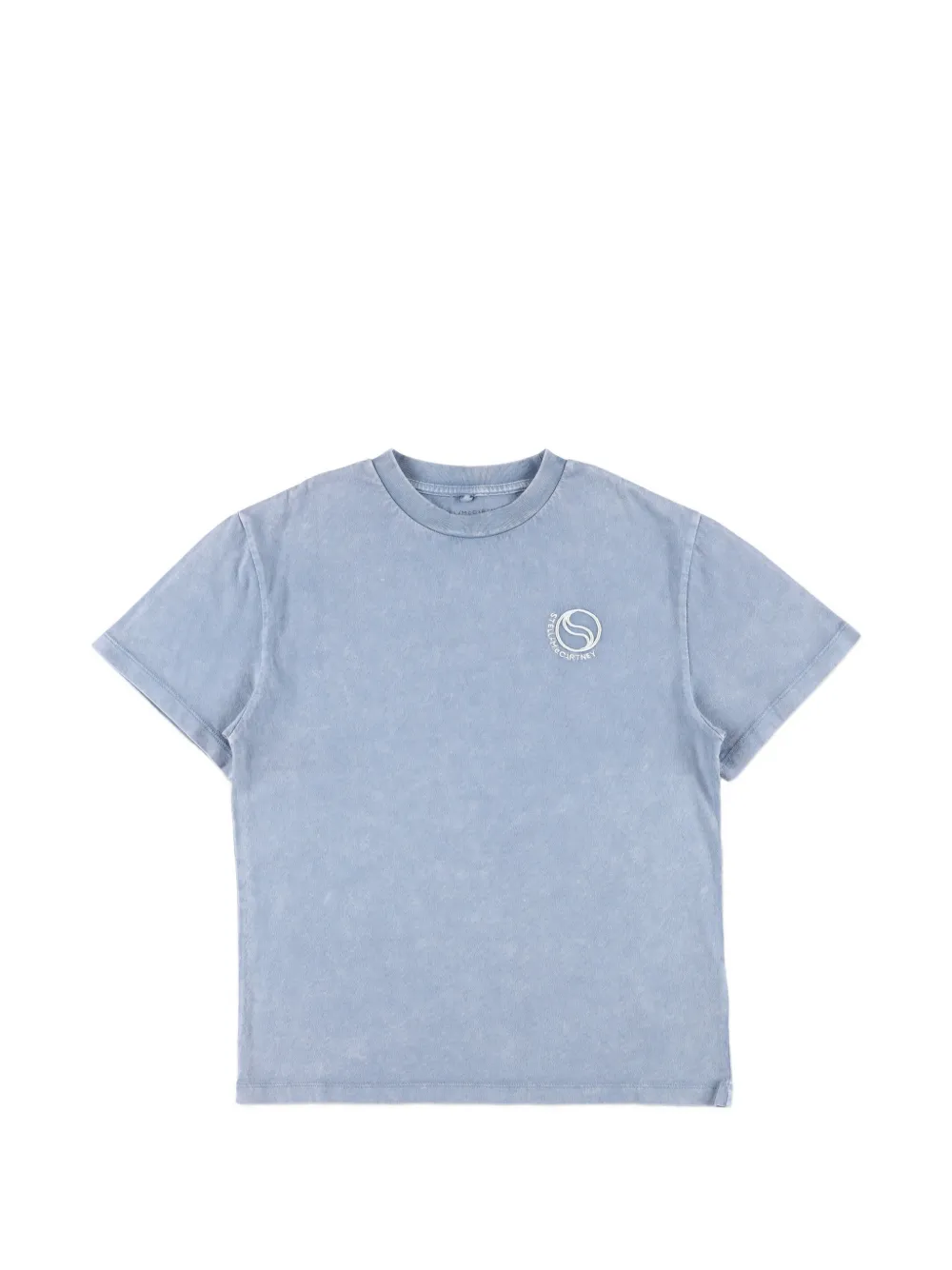 Stella McCartney Kids logo T-shirt - Blu