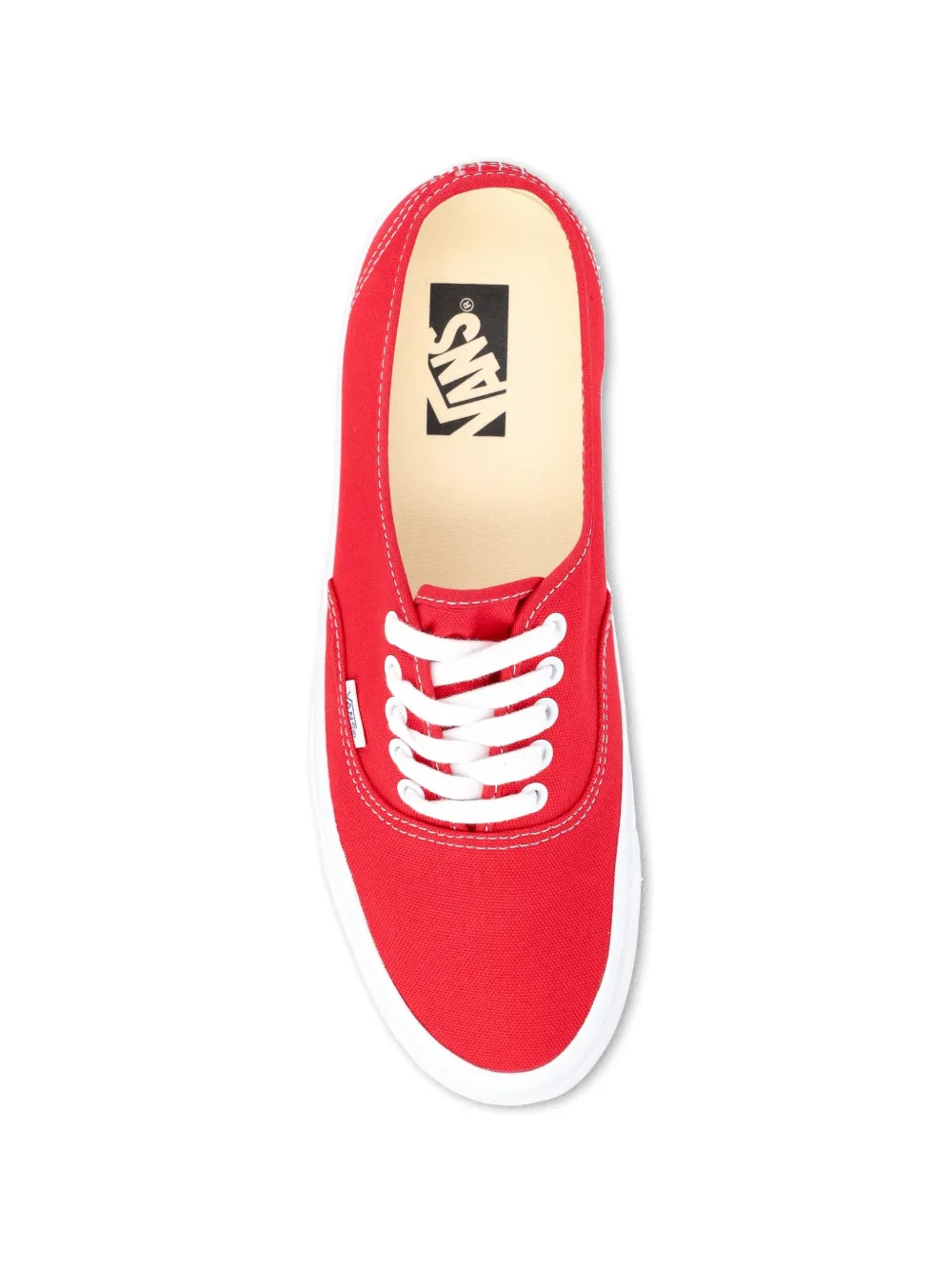 Vans Skate Authentic katoenen sneakers Rood