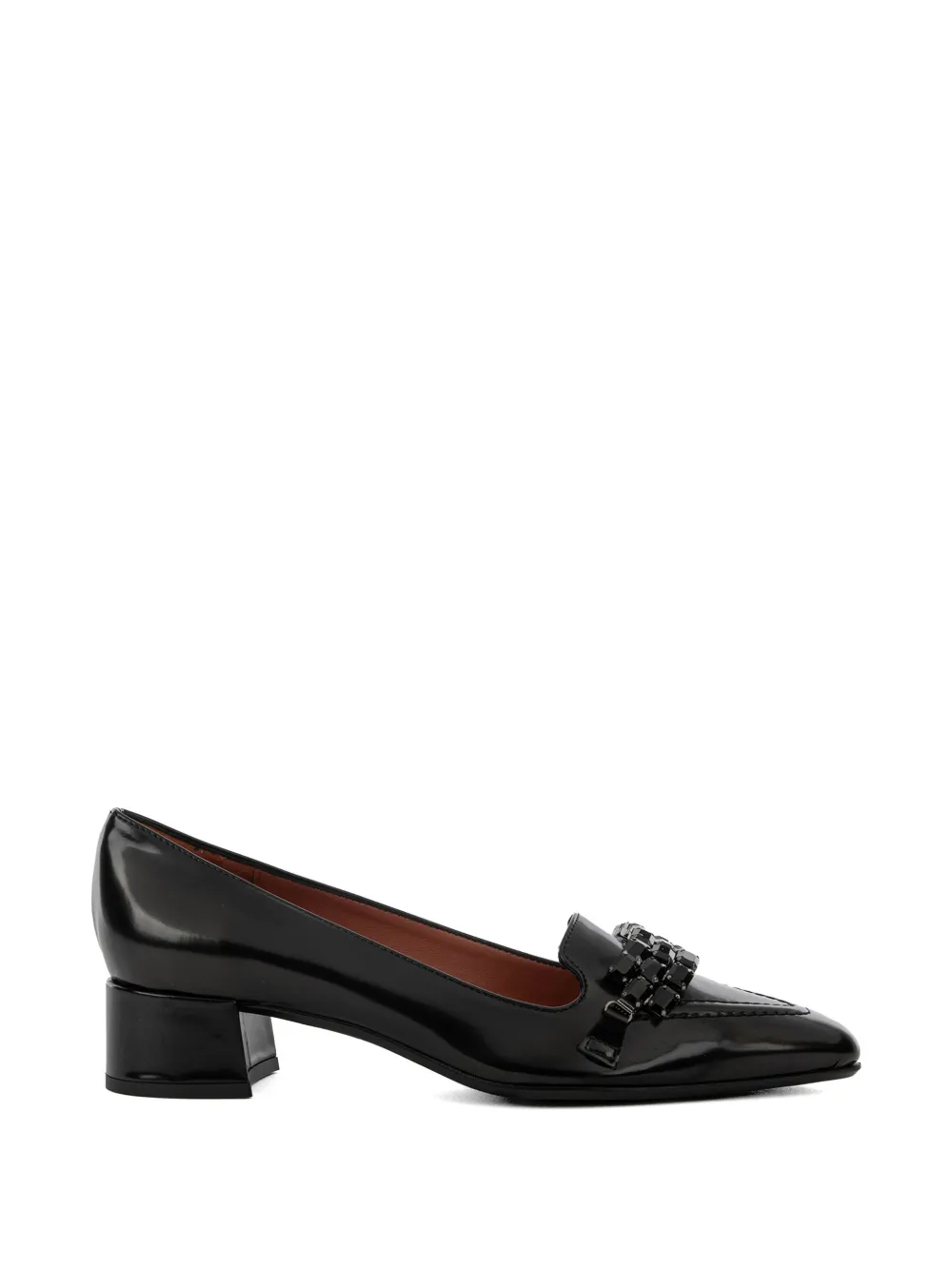 Poented Leather Pumps