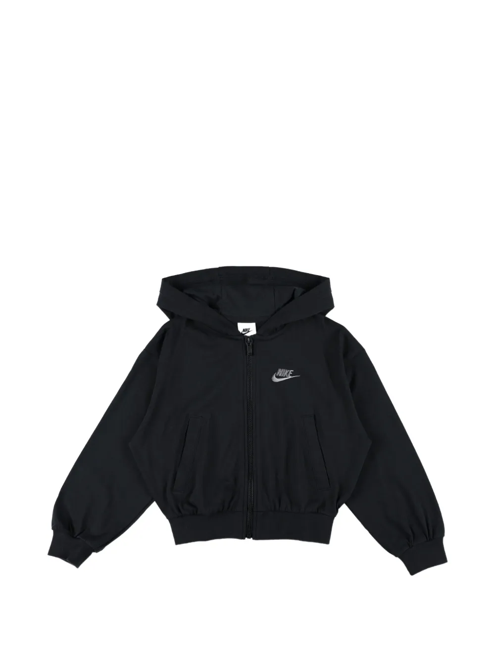 Nike Kids zip fleece hoodie - Black