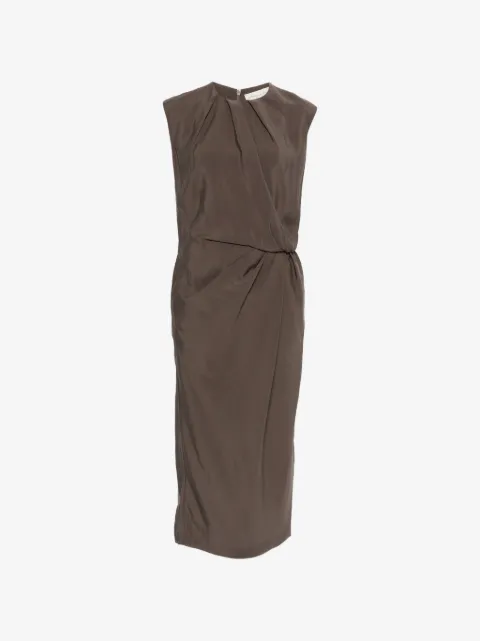 Phisique Du Role knotted draped midi dress