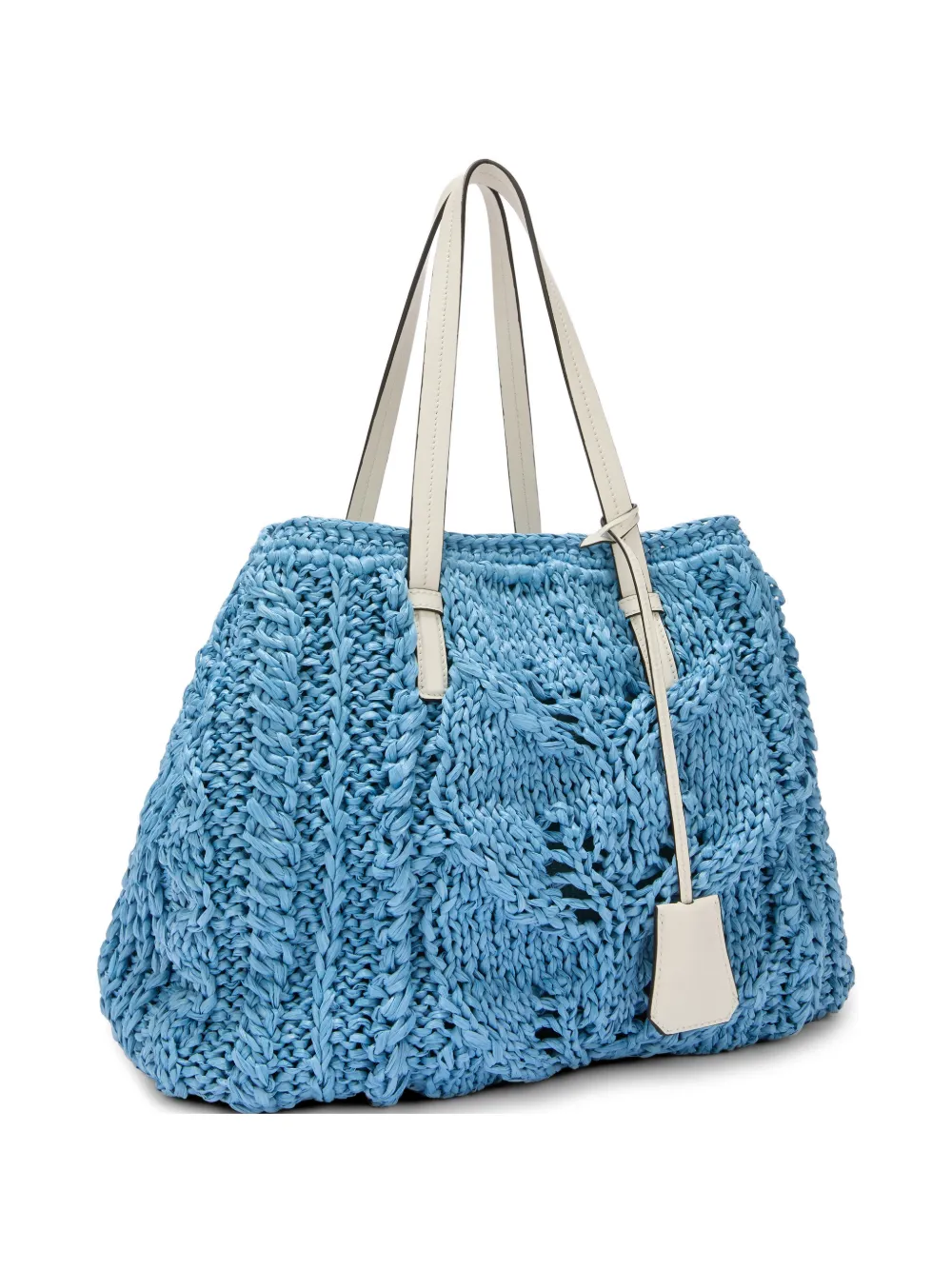 Ermanno Scervino Shopper raffia shopper Blauw