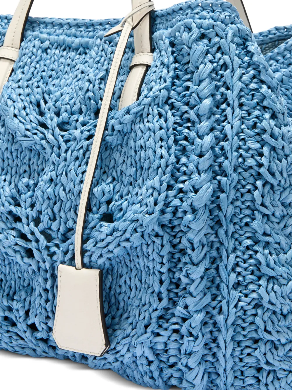 Ermanno Scervino Shopper raffia shopper Blauw