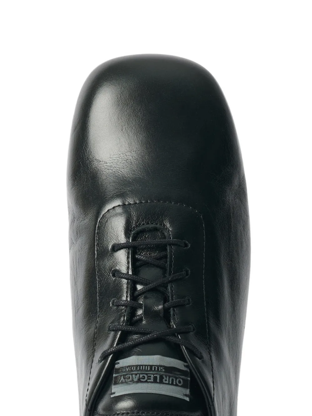 OUR LEGACY Sneak In leren brogues met veters Zwart