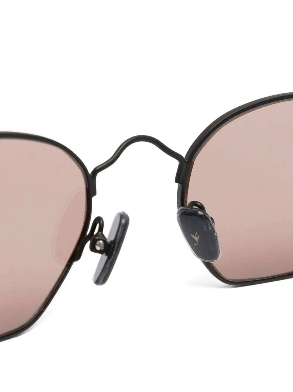  Eyepetizer Geometric Frame Sunglasses - Black 